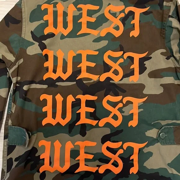 YEEZY KANYE ARMY JACKET - Picture 2 of 4